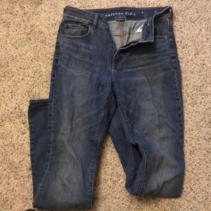 American Eagle Hi-Rise Artist Flare